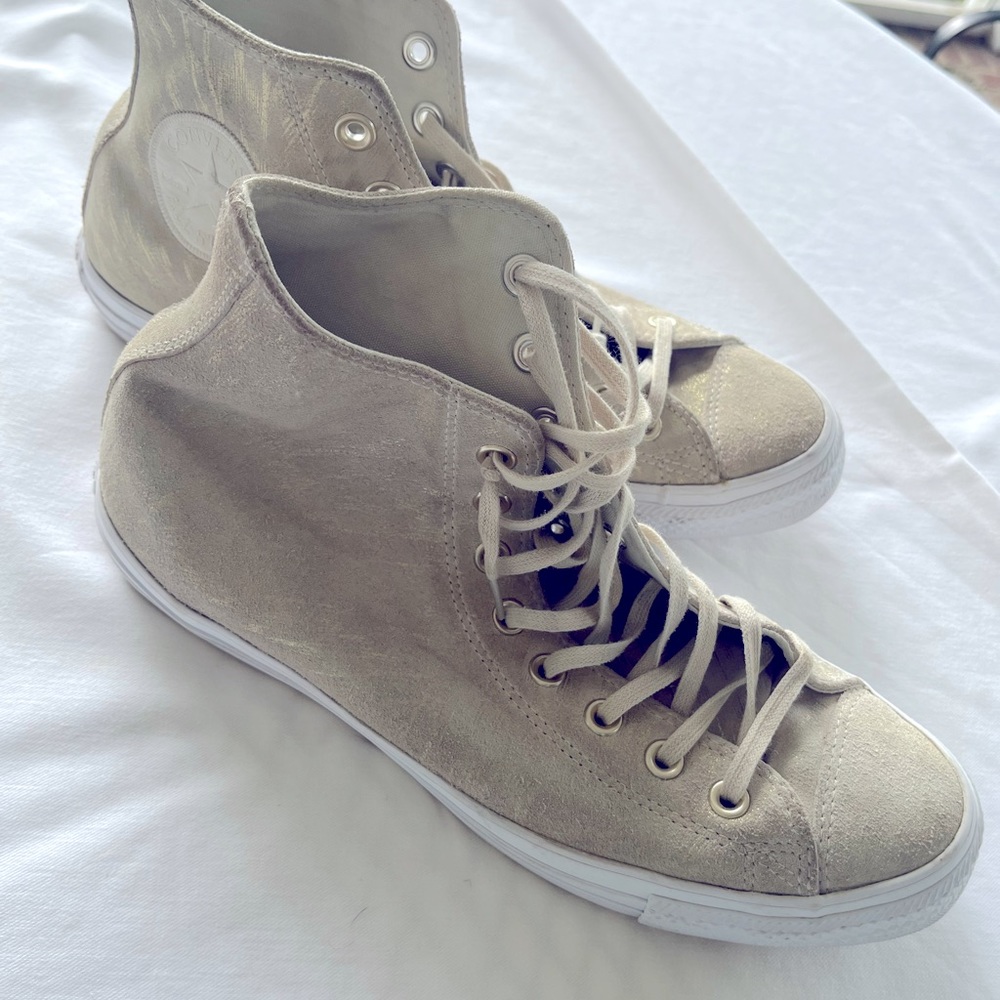 CONVERSE Chuck TAYLOR All Star SHIMMER SUEDE HIGH